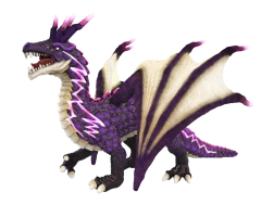 Μυθικός Δράκος Κεραυνός Φιγούρα