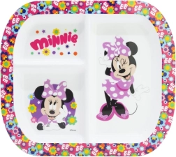 Παιδικό ορθογώνιο πιάτο με τη Minnie