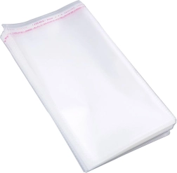 Αυτοκόλλητες σελοφάν σακούλες OPP 8 × 10 cm, 100 τεμ.