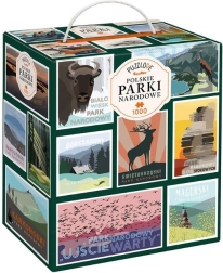 Παζλ Puzzlove Πολωνικά Εθνικά Πάρκα 1000 κομμάτια