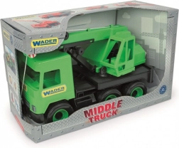Πράσινος Γερανός 38 cm WADER Middle Truck