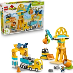 LEGO DUPLO εργοτάξιο και οχήματα 3 σε 1