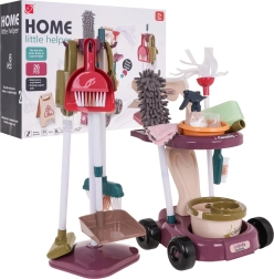 Παιδικό καροτσάκι καθαρισμού με αξεσουάρ