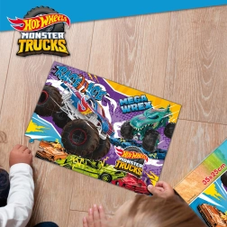 Παζλ Hot Wheels 35 × 25 cm, 48 κομμάτια