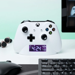 Ξυπνητήρι XBOX – λευκό, τροφοδοσία USB