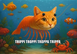 Παζλ Trefl BrainRots: Trippi Troppi Troppa Trippa 200 κομματιών