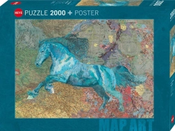 Παζλ HEYE Map Art: άλογο 2000 κομμάτια