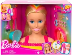 Barbie κεφάλι για χτένισμα και στυλιζάρισμα με αλλαγή χρώματος, σετ 20 τεμαχίων