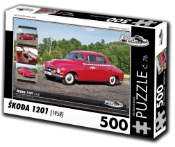 Παζλ RETRO-AUTA Škoda 1201 (1958), 500 κομμάτια