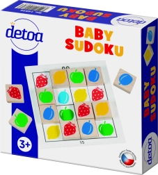 Παιδικό sudoku με ξύλινα κομμάτια