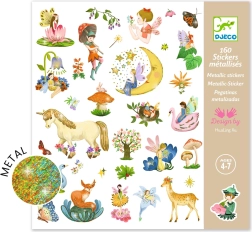 Αυτοκόλλητα Djeco - Νεράιδες και μονόκεροι