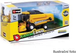 Bburago Farmland θεριζοαλωνιστική New Holland TC5.90 18 cm – μεταλλικό μοντέλο με αξεσουάρ
