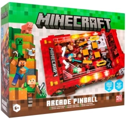 Επιτραπέζιο φλίπερ Minecraft: Nether με LED σκορ και ήχους