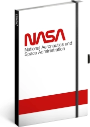 Σημειωματάριο NOTIQUE NASA, με γραμμές 13 × 21 cm