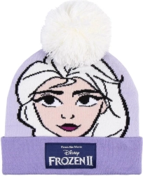 Παιδικός σκούφος με πομ πομ Frozen 2