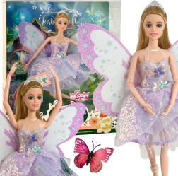 Woopie Royal κούκλα νεράιδα Έμι με φτερά πεταλούδας