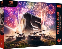 Trefl παζλ 1000 κομματιών – 15η επέτειος WORLD OF TANKS