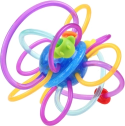 Αισθητηριακό μασητικό για μωρά με κουδουνίστρα – Επιλογή B