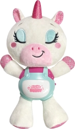 Λούτρινο μονόκερος για ύπνο με μελωδίες και φως 29 cm