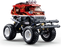 Sluban Power Bricks off-road με μηχανισμό pull-back, κόκκινο, 261 τεμάχια