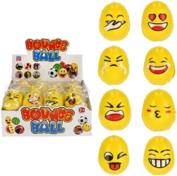 Αντιστρες αυγουλάκι με emoji πρόσωπα 6 cm