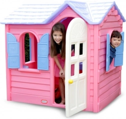 Παιδικό σπιτάκι κήπου Little Tikes Country Cottage ροζ
