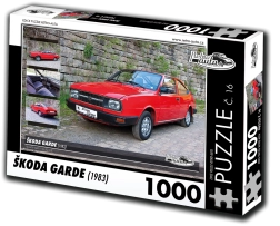 Παζλ RETRO-AUTA Škoda Garde 1983, 1000 κομμάτια