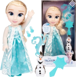 Τραγουδιστή κούκλα DISNEY PRINCESS Elsa FROZEN 35 cm Let It Go