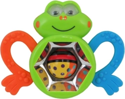 Παιδική κουδουνίστρα BABY MIX βατραχάκι