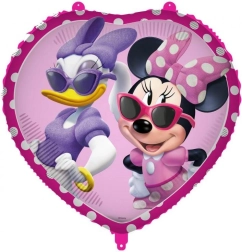 Μπαλόνι foil καρδιά MINNIE MOUSE 46 cm