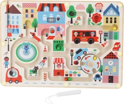 Μαγνητικός λαβύρινθος Η Πόλη μου Vilac
