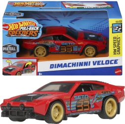 Hot Wheels Pull-Back Speeders Dimachinni Veloce αυτοκίνητο 1:43