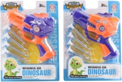 Πιστόλι με βελάκια Dino με βεντούζες