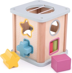 Bigjigs Toys Μοτορικός Κύβος Μπλε