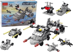 Σετ κατασκευής ελικόπτερο 6σε1 DIY, 117 κομμάτια