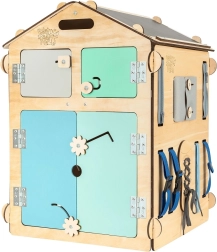 Παιχνιδόσπιτο activity board BusyKids, ματ μέντα