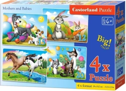 Παζλ Castorland Ζωικές μαμάδες και μικρά