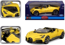 Μεταλλικό μοντέλο αυτοκινήτου 1:18 BBURAGO Bugatti Mistral κίτρινο