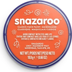 Snazaroo πορτοκαλί μπογιά προσώπου 18 ml