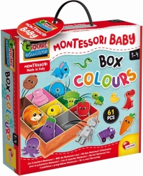 MONTESSORI πολύχρωμο κουτί ταξινόμησης για νήπια – 61 τεμ.