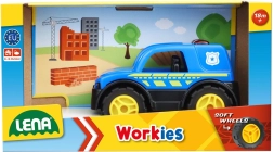 LENA Workies αστυνομικό αυτοκίνητο 12 cm