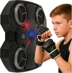 Επιτοίχιος εκπαιδευτικός στόχος πυγμαχίας με LED φώτα και σύνδεση USB