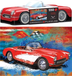 Παζλ σε μεταλλικό κουτάκι Corvette 550 κομμάτια