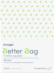 Shnuggle Better Bag 100% βιοδιασπώμενες σακούλες για κάδο απορριμμάτων πάνας