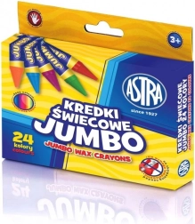 Κηρομπογιές Jumbo 24 τεμ. ASTRA