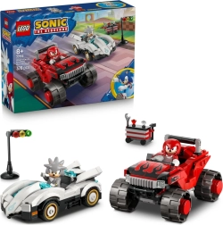 LEGO Sonic the Hedgehog – Το αγωνιστικό αυτοκίνητο του Silver vs. το monster truck του Knuckles