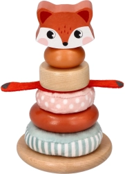 Πύργος στοίβαξης με μοτίβο αλεπούς