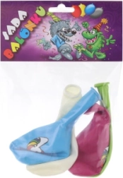 Μπαλόνια με εκτύπωση μονόκερου – σετ 4 τεμ.