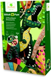 Stick & Fun - μικρό μωσαϊκό δεινόσαυροι