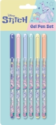 Σετ στυλό gel Lilo & Stitch – 6 τεμάχια